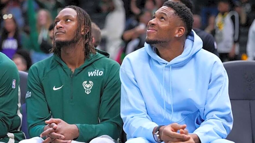 Myles Turner reveals what it is like playing alongside Giannis Antetokounmpo for the first time