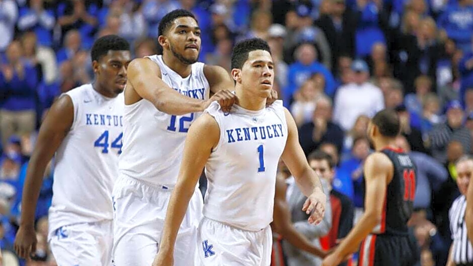 ‘No sense…’ Karl-Anthony Towns explains why Devin Booker didn’t think he could reach the NBA during Kentucky stint