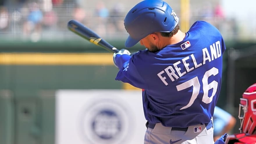  Alex Freeland Makes Opening Day Roster