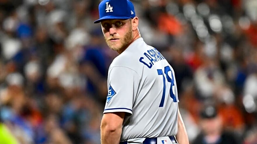  Alex Vesia Activated, Ben Casparius Optioned