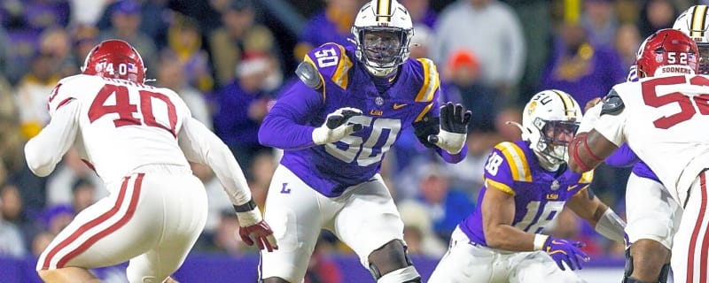 Baltimore Ravens select LSU G/T Emery Jones Jr. at Pick 91
