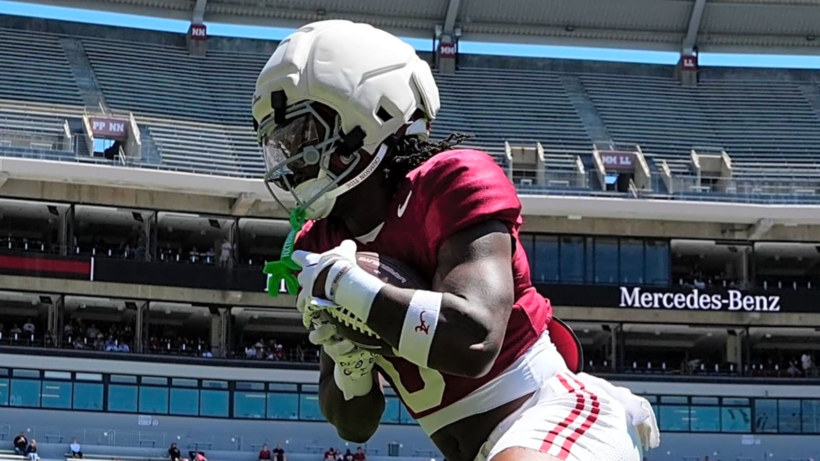 Former five-star recruit still fighting for snaps at wide receiver after a promising start to his career on defense