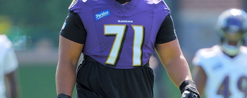 Ravens Repping Rookie Guard At Center, Desperate To Find New Offensive Linemen
