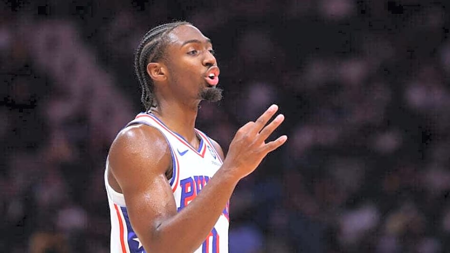 Tyrese Maxey writes his name in Philadelphia 76ers history, he’s now chasing down Allen Iverson