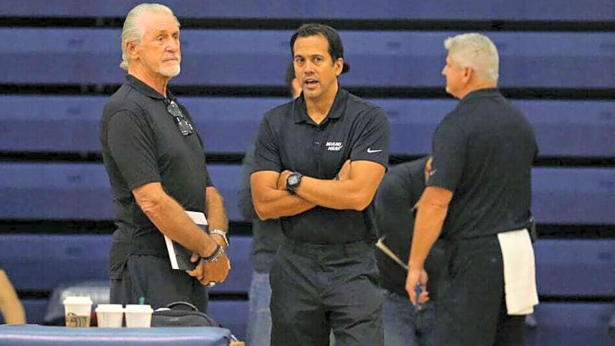 David Fizdale details how Pat Riley shows his dedicated support for Miami Heat head coach Erik Spoelstra