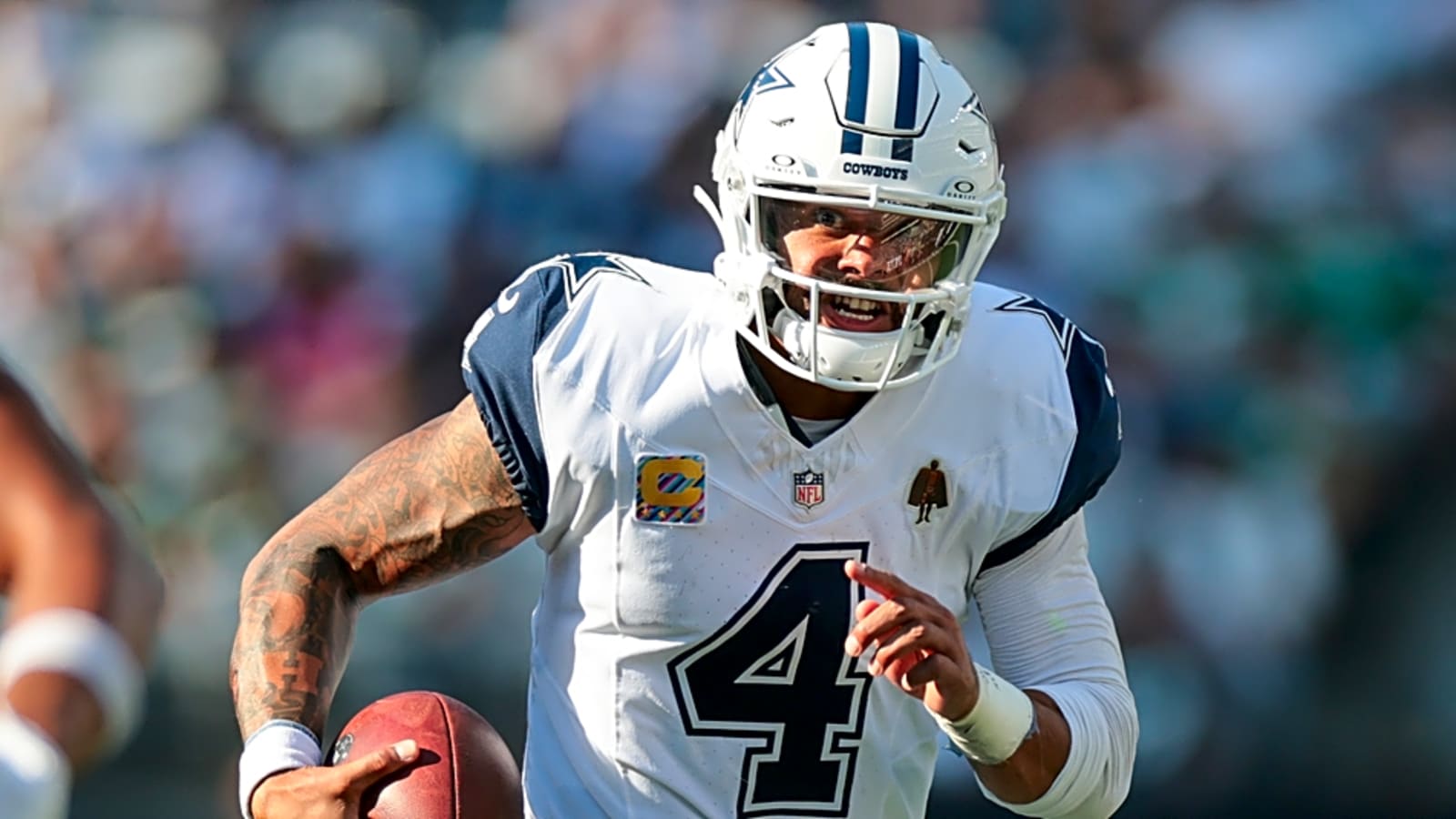Dak Prescott brushes off ‘MVP’ chants after Cowboys win