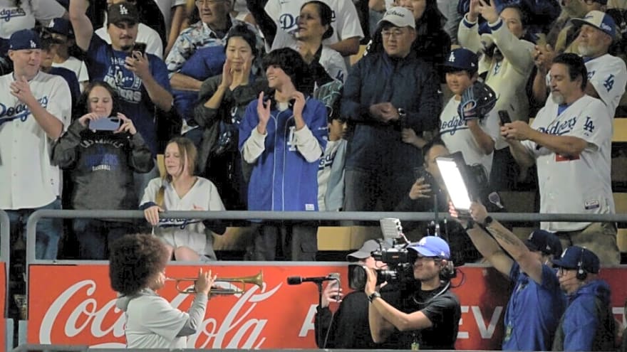Edwin Díaz Enjoyed Live Trumpet For Dodgers Debut