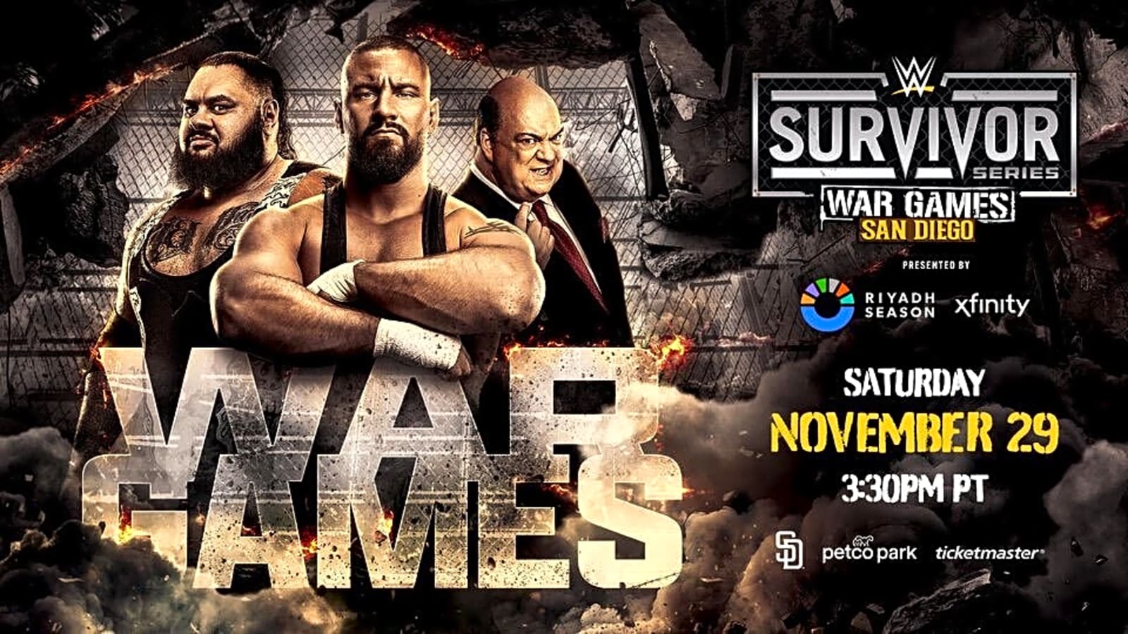 Two More Men Join Team Punk & Team Paul for WWE Survivor Series: WarGames on SmackDown