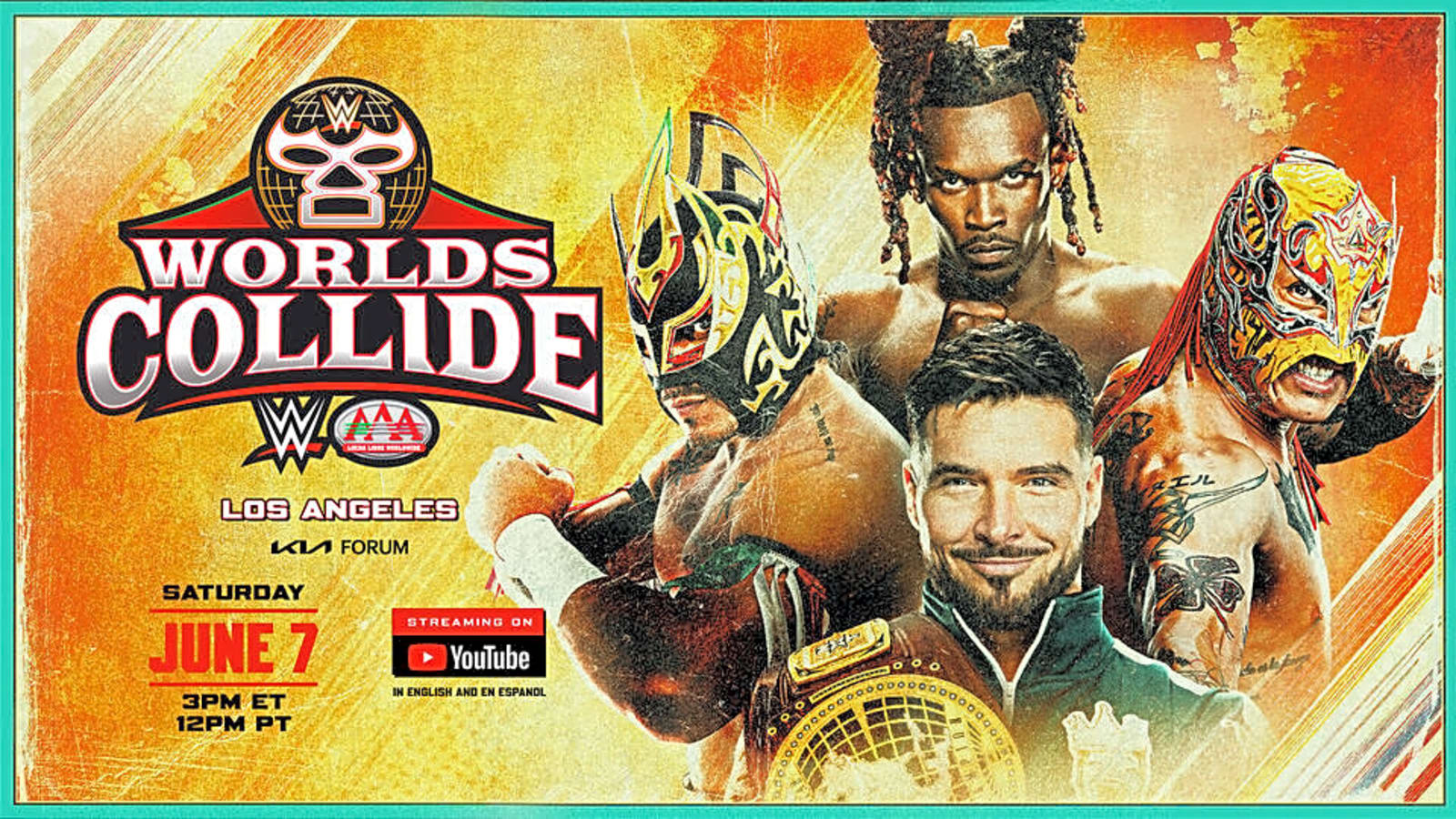 WWE x AAA Worlds Collide Preview (6/7/25) – Card, Time, Watch