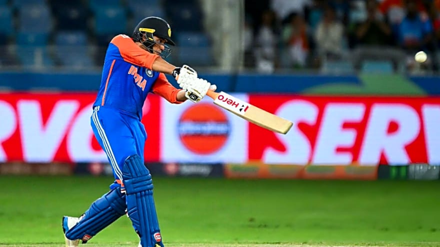 Who hit the most sixes in international cricket in 2025?