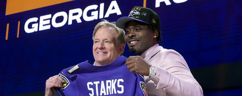 Ravens sign first-round pick Malaki Starks to rookie deal
