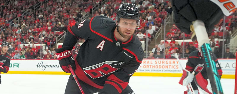 Hurricanes place star defenseman on injured reserve