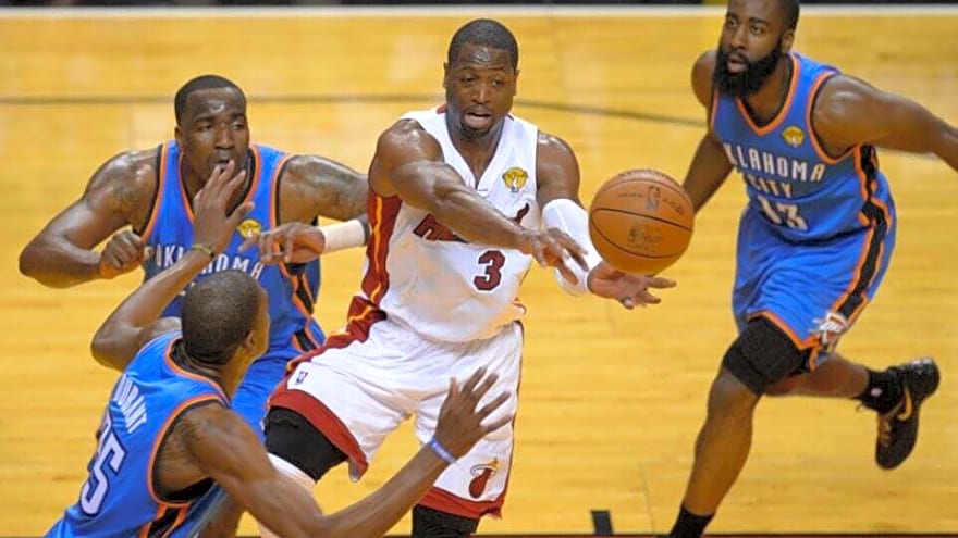 Kevin Durant explains how Dwyane Wade had major advantage over James Harden during his career