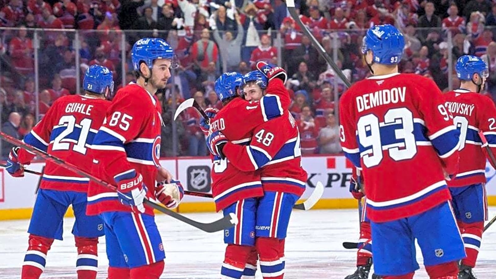 Lane Hutson notches OT winner to give Habs 2-1 series lead