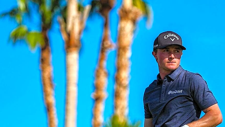 Course record at AmEx is kids' stuff for teenager Blades Brown