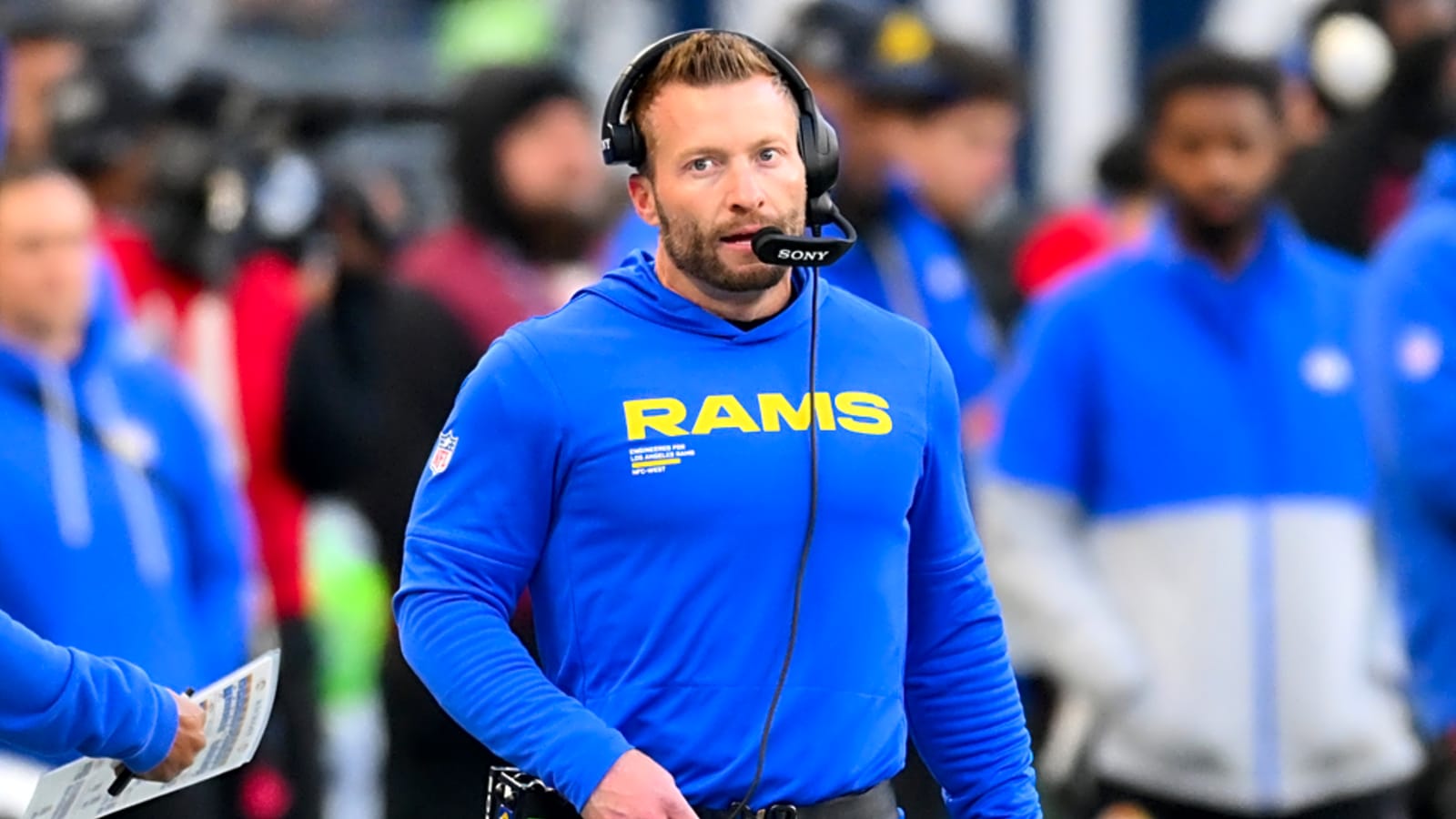 Emotional Sean McVay reveals what he told Rams after loss