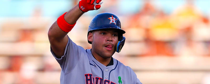 Astros outfielder adds to emerging ROY case with huge game