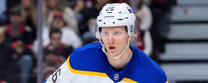 Sabres share 'traumatic' health situation Dahlin's fiancee experienced