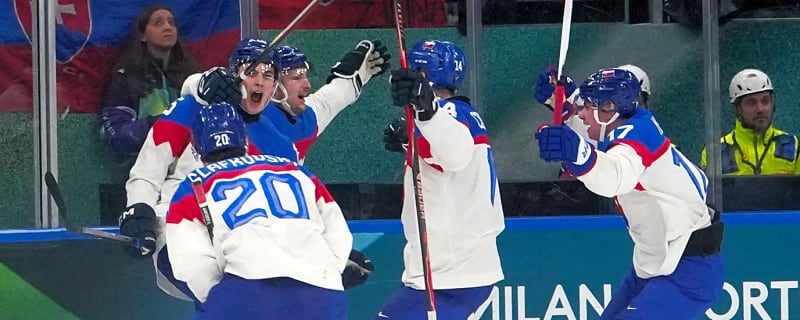 Slovakia's surprising group win could cause chaos in men's Olympic hockey tournament