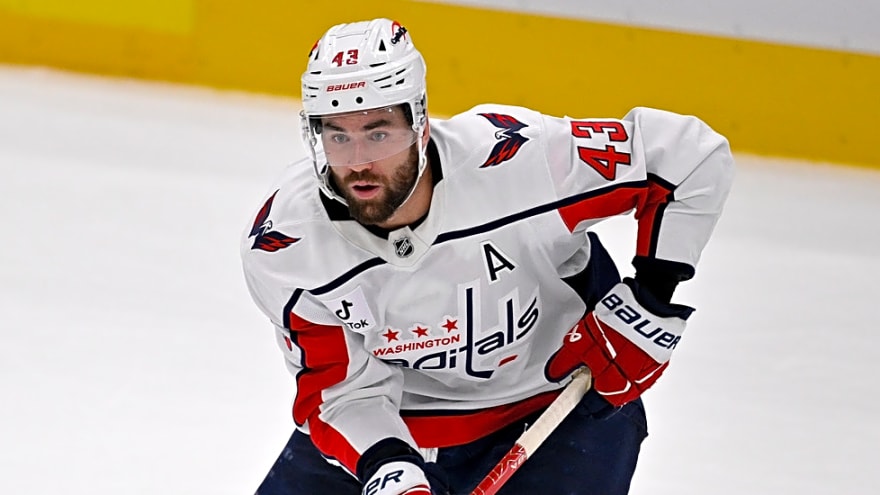 Tom Wilson in town: Nick Suzuki and Josh Anderson must hope he screws up