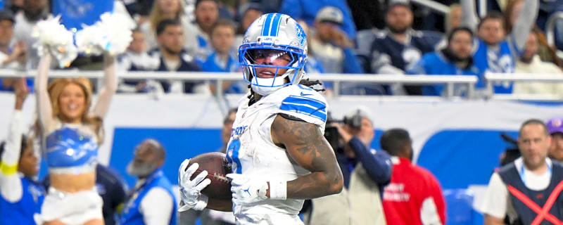 Lions RB Jahmyr Gibbs ties Barry Sanders record in win