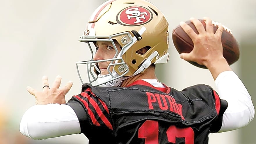 49ers coordinator couldn't hide excitement after defense picks off Brock Purdy