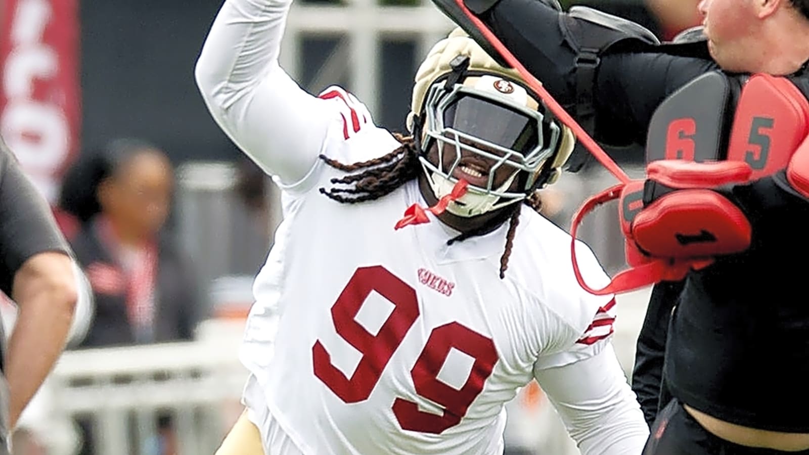 What 49ers rookie CJ West learned from his first taste of NFL action
