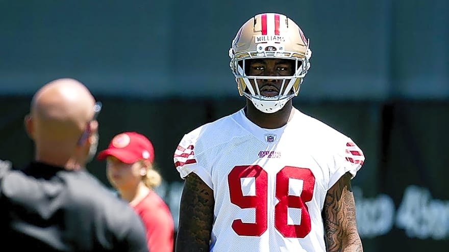 49ers' Kyle Shanahan assesses Mykel Williams' return from ACL injury