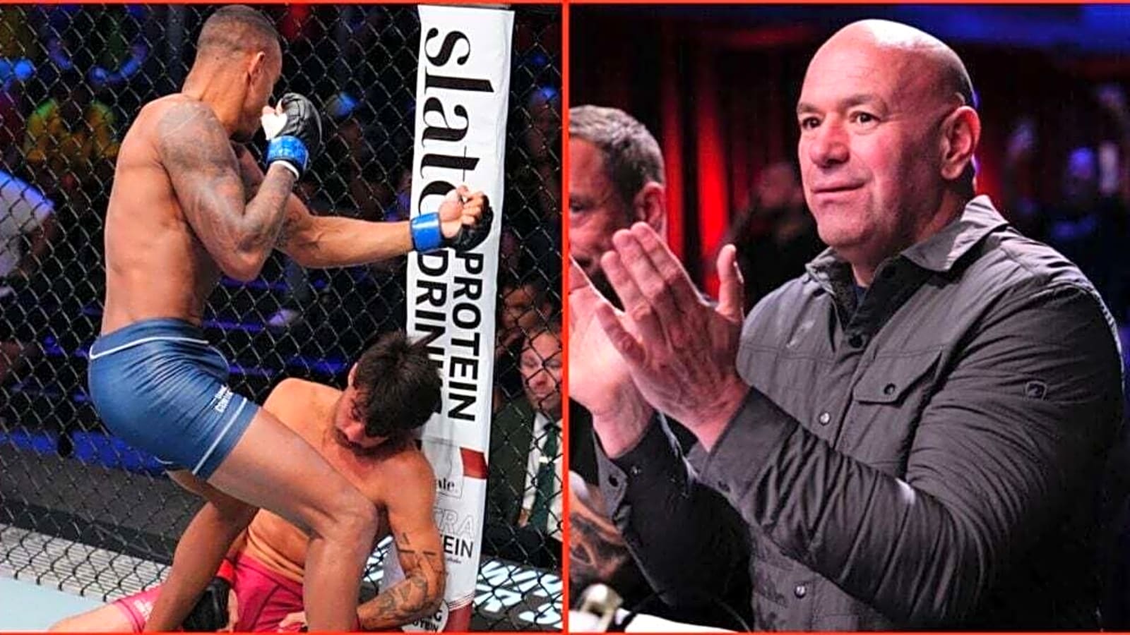 Paddy Pimblett’s teammate slept by ‘one of the craziest knockouts’ Dana White has ever seen