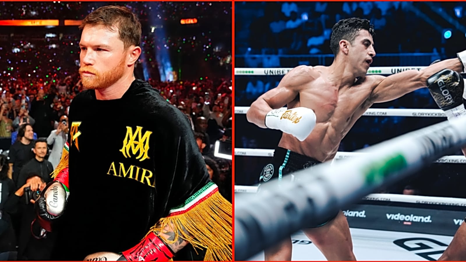 Canelo Alvarez works with fighting dentist with massive KO record in Glory kickboxing