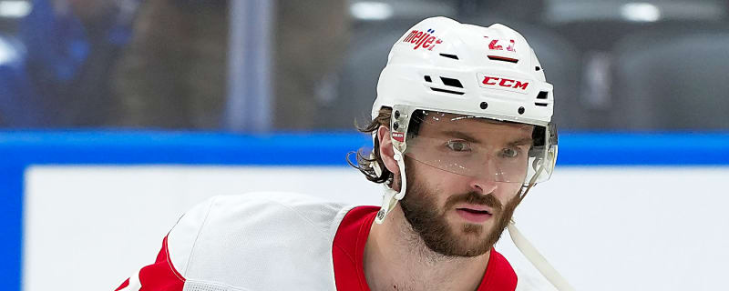 Red Wings place forward Michael Rasmussen on IR