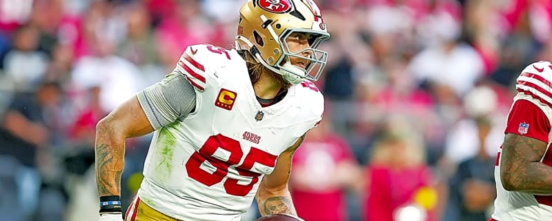 NFL insider shuts down speculation about 49ers TE George Kittle setback