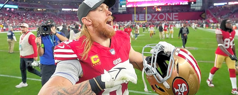 49ers&#39; George Kittle signing with Taylor Swift at TEU goes viral
