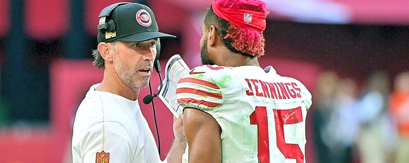49ers' Kyle Shanahan finds positive in heated sideline moment with Jauan Jennings