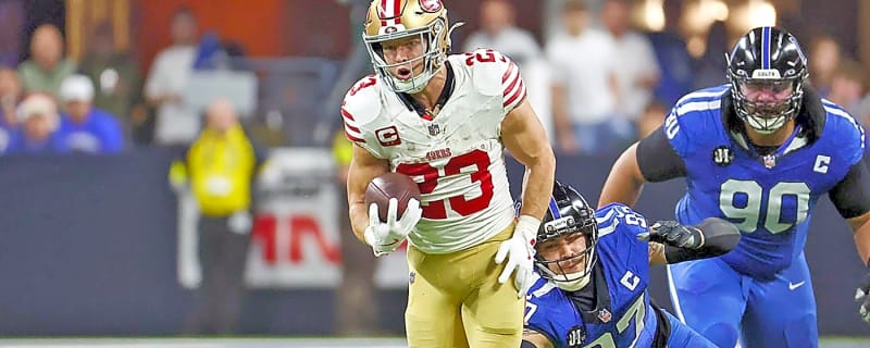 Key stats from the 49ers' 48-27 Week 16 win vs. the Colts