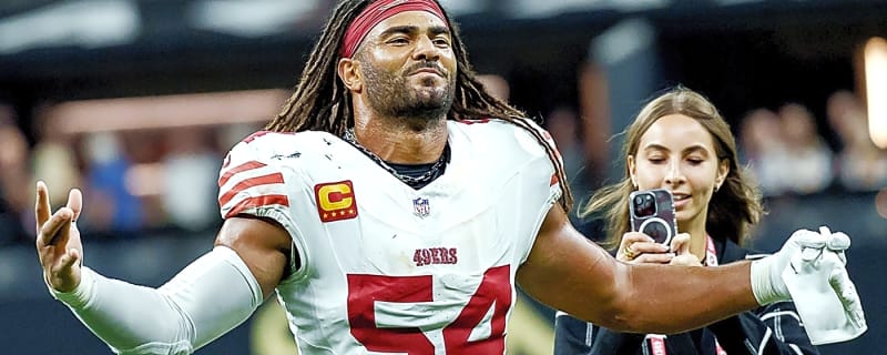 49ers' Fred Warner tops ESPN's off-ball linebacker rankings despite coming off injury