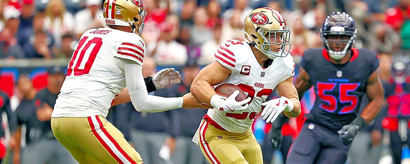 Key stats from the 49ers&#39; 26-15 Week 8 loss vs. the Texans