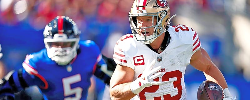 Schefter highlights 49ers RB Christian McCaffrey&#39;s historic 2025 season