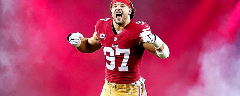 49ers' Nick Bosa returns to practice ahead of Australia trip