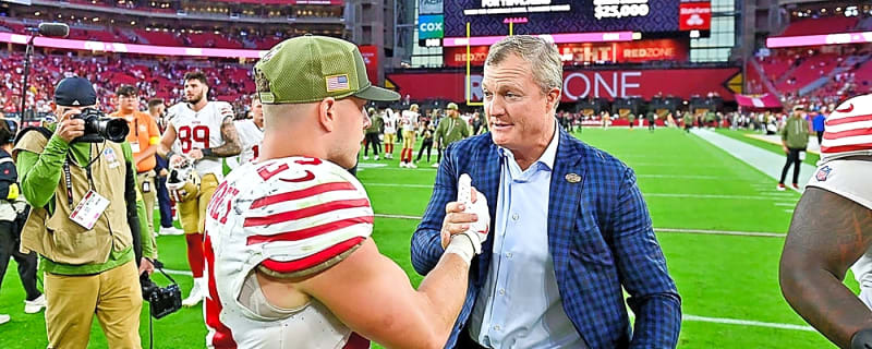 49ers' John Lynch addresses aging roster ahead of 2026 season