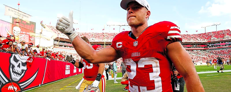 49ers RB Christian McCaffrey honored with NFL Salute to Service Award