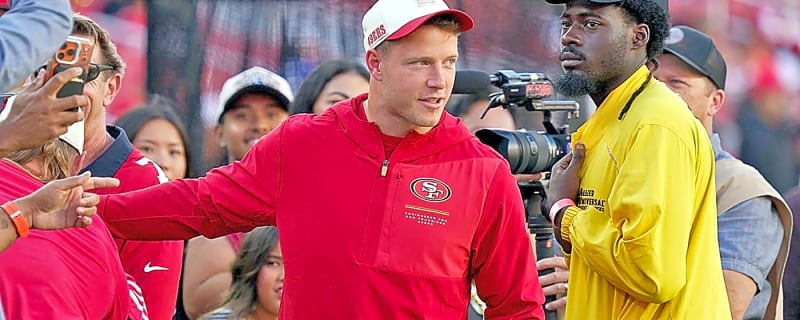49ers' Christian McCaffrey contract speculation emerges after training camp setback