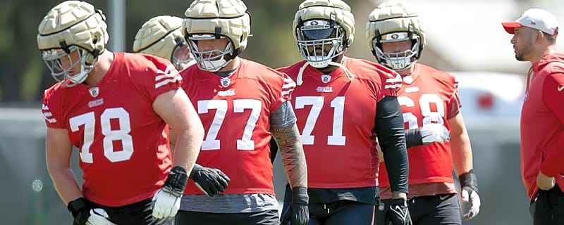 49ers offensive line rankings: How PFF graded San Francisco's starters in 2025