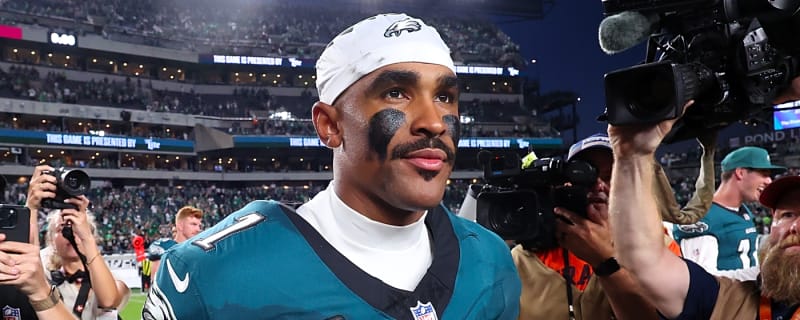 Hurts responds to controversial Simmons comment after Eagles' win