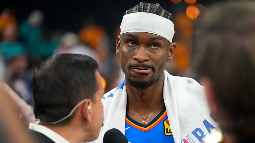 Shai Gilgeous-Alexander responds to flopper chants: ‘It does nothing’