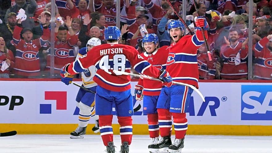 Canadiens offense proves too much for Sabres in Game 3