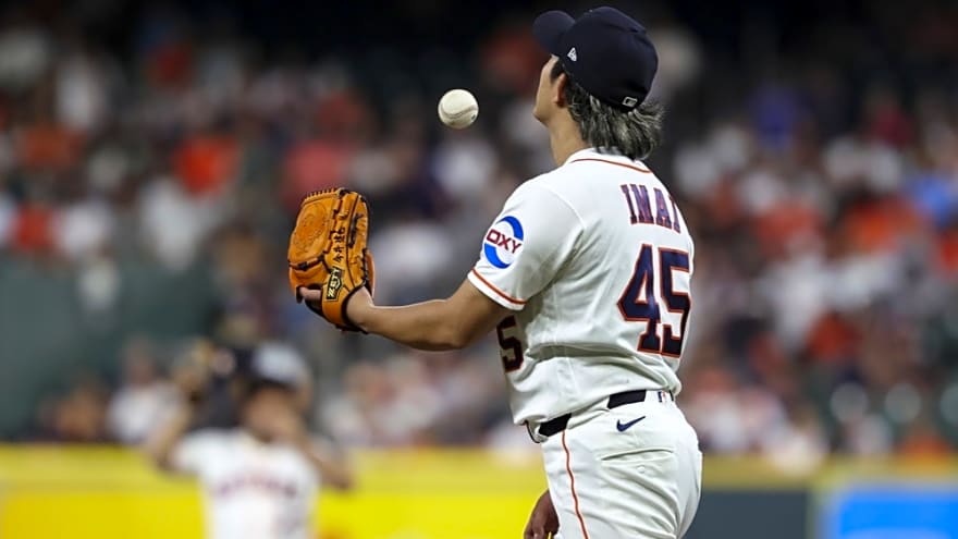 Astros Pitcher, Tatsuya Imai Struggling in First Months in MLB