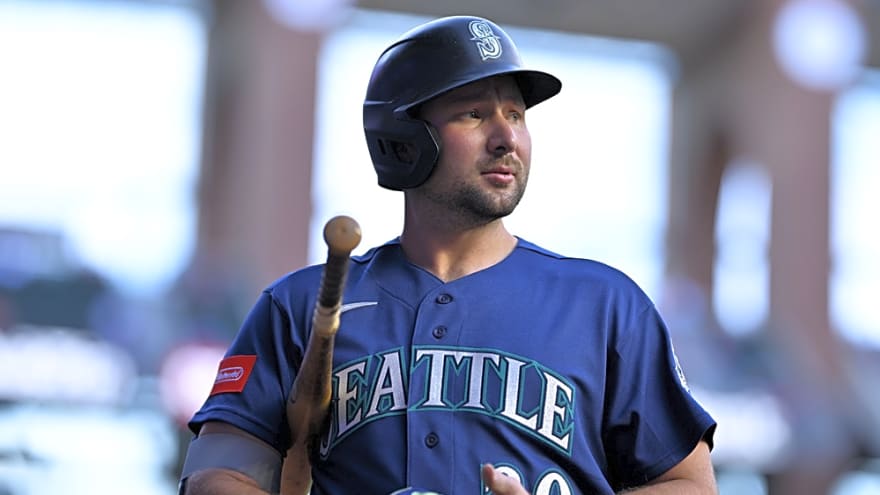 Mariners catcher Cal Raleigh has gone unusually cold at the plate
