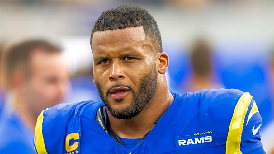 Aaron Donald on Rams trade for Myles Garrett: ‘Got me thinking’