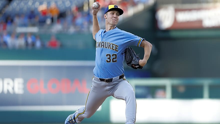 Brewers’ Jacob Misiorowski throws fastest pitches ever by a starter